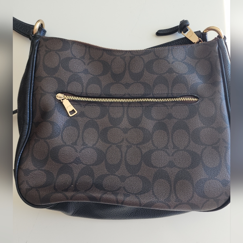 Coach Ellie File Bag in Signature Canvas - Picture 7 of 12